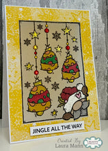 Woodware A6 Clear Stamp Set - Jingle Bells
