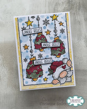 Woodware A6 Clear Stamp Set - Jingle Bells