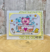 Woodware A6 Clear Stamp Set - Bathtime