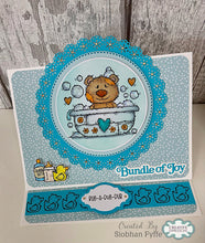Woodware A6 Clear Stamp Set - Bathtime