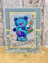 Woodware A6 Clear Stamp Set - Bertie Bear