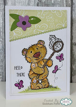 Woodware A6 Clear Stamp Set - Butterfly Bear