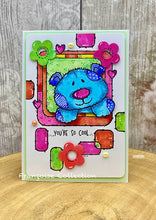 Woodware A6 Clear Stamp Set - Groovy Bertie