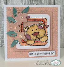 Woodware A6 Clear Stamp Set - Groovy Bertie