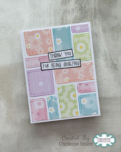 Woodware A6 Clear Stamp Set - Patches