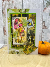 Woodware A5 Clear Stamp Set - Mushrooms