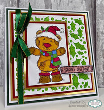 Woodware A6 Clear Stamp Set - Christmas Bertie