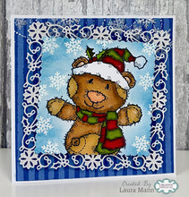 Woodware A6 Clear Stamp Set - Christmas Bertie
