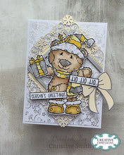 Woodware A6 Clear Stamp Set - Christmas Bertie