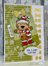 Woodware A6 Clear Stamp Set - Christmas Bertie