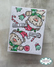 Woodware A6 Clear Stamp Set - Christmas Bertie
