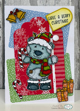 Woodware A6 Clear Stamp Set - Christmas Bertie