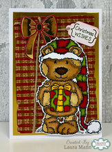 Woodware A6 Clear Stamp Set - Christmas Gift
