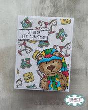 Woodware A6 Clear Stamp Set - Christmas Gift
