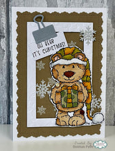 Woodware A6 Clear Stamp Set - Christmas Gift