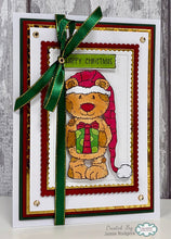 Woodware A6 Clear Stamp Set - Christmas Gift