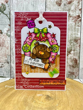 Woodware A6 Clear Stamp Set - Christmas Wreath
