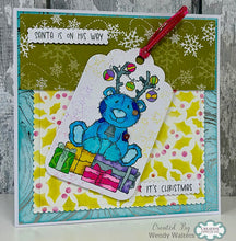 Woodware A6 Clear Stamp Set - Reindeer Costume