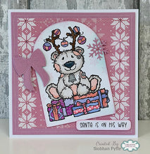 Woodware A6 Clear Stamp Set - Reindeer Costume