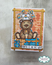 Woodware A6 Clear Stamp Set - Reindeer Costume
