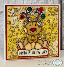 Woodware A6 Clear Stamp Set - Reindeer Costume