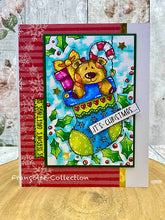 Woodware A6 Clear Stamp Set - Bertie's Stocking