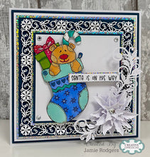 Woodware A6 Clear Stamp Set - Bertie's Stocking