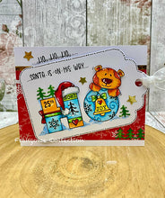 Woodware A6 Clear Stamp Set - Ho Ho Ho