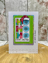 Woodware A6 Clear Stamp Set - Ho Ho Ho