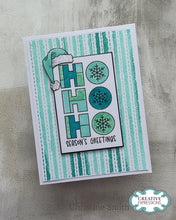 Woodware A6 Clear Stamp Set - Ho Ho Ho