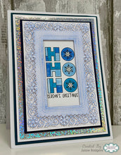 Woodware A6 Clear Stamp Set - Ho Ho Ho
