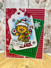Woodware A6 Clear Stamp - Patchwork Stripes