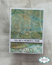 Woodware A6 Clear Stamp Set - Blooms