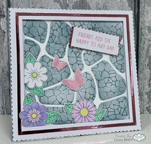 Woodware A6 Clear Stamp Set - Blooms