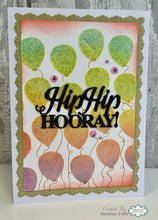 Woodware 6 x 6 Stencil - Balloon Backdrop