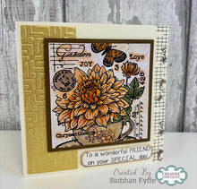 Woodware 6 x 6 Stencil - Garden Mosaic