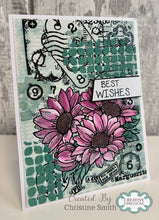 Woodware 6 x 6 Stencil - Garden Mosaic
