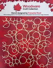 Woodware 6 x 6 Stencil - Bubble Mesh