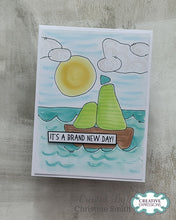 Woodware 6 x 6 Stencil - Small Doodle Template One
