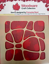 Woodware 6 x 6 Stencil - Small Doodle Template One