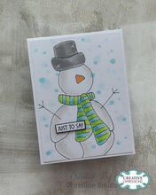 Woodware 6 x 6 Stencil - Small Doodle Template Three