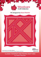 Woodware Die Set - Classic Tangram and Frame