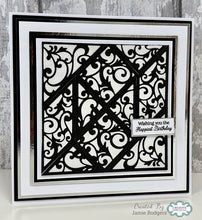 Woodware Die Set - Filigree Tangram and Frame