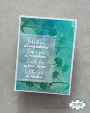 Woodware A6 Clear Stamp Set - Wild Iris