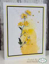 Woodware A6 Clear Stamp Set - Wild Iris