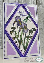 Woodware A6 Clear Stamp Set - Wild Iris