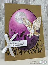 Woodware A6 Clear Stamp Set - Moonlit Whispers