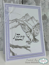Woodware A6 Clear Stamp Set - Moonlit Whispers