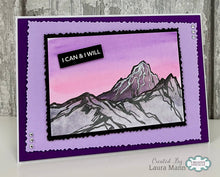 Woodware A6 Clear Stamp Set - The Summit