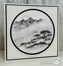 Woodware A6 Clear Stamp Set - The Summit